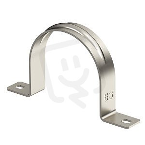 OBO 605 40 A4 Upevňovací příchytka oboustranná 40mm Nerez