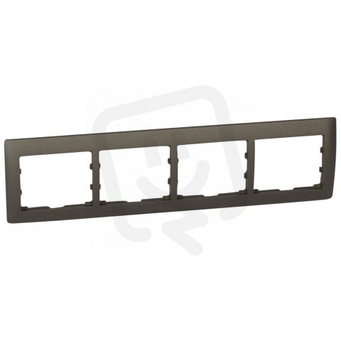 GALEA RÁMEČEK 4-NÁSOBNÝ HORIZONTÁLNÍ BRONZ LEGRAND 771204