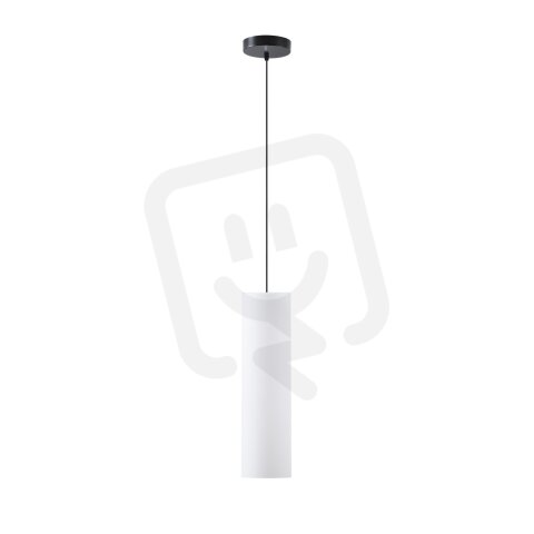 Závěsné svítidlo se skleněným stínidlem OSMONT KUMA S2 13W IP20 E27 černá