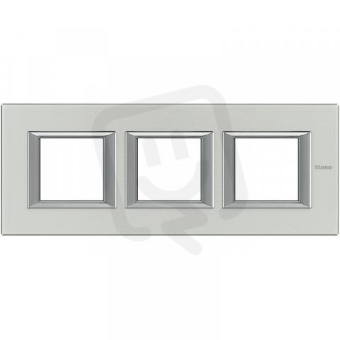 Legrand HA4802M3HXC BTAX Rámeček2+2+2 HOR. HLIN.BROUŠ