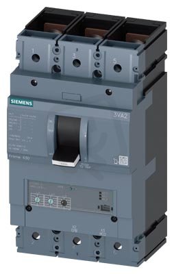 Jistič 3VA24, 630A 200kA/415V, Ir 250÷630A,Ii (1,5÷9)x In, 3pól, přední přívod