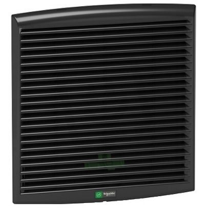 Kryt ventilátoru 223x223 mm, RAL9005 SCHNEIDER NSYCAG223BPC