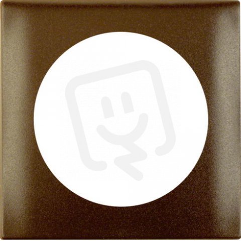 Rámeček, 1-násobný, Integro Flow, hnědá mat BERKER 918272501