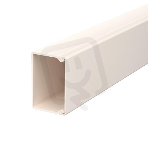 OBO WDK30045CW Nástěnný a stropní kanál s děrováním dna 30x45x2000 krémová bílá