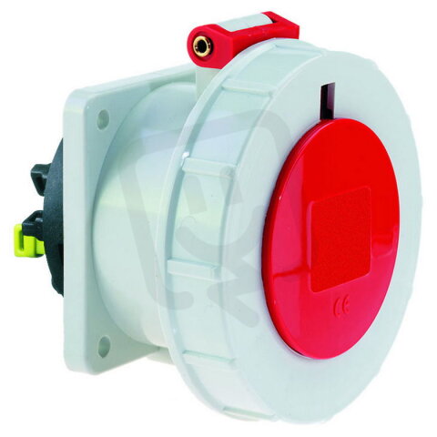 Zásuvka vestavná 32A 4p 400V IP67 6h Quick-Connect BALS 13756