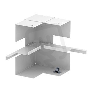 Vnitřní roh OBO GS-SI70170RW pro kanál Rapid 80, 70x170mm, čistě bílá Ocel