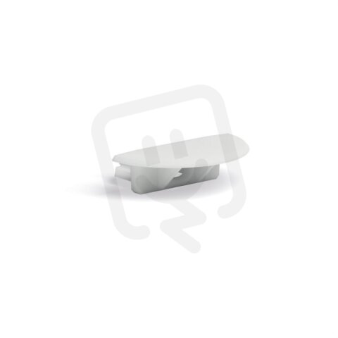 Záslepka s otvorem KLUŚ MICRO-LNK-OTW pro AL profil, šedá /24429/ C24427C02TW
