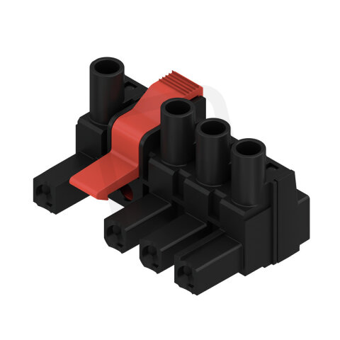 Zásuvný konektor DPS BLZ 7.62IT/04/180MF4 SN BK BX SO WEIDMÜLLER 1081820000