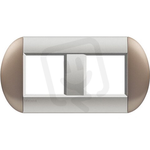 Legrand LNB4802M2TB BT LLT RámečekOVÁL.2+2M BRONZŠED.