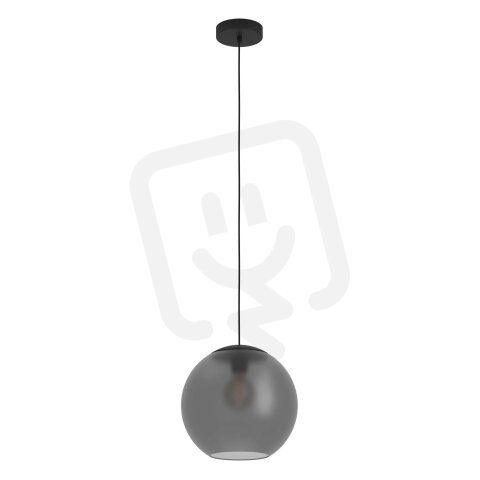 Závěsné svítidlo ARANGONA 1xE27 černá/šedá 40W IP20 EGLO 390212