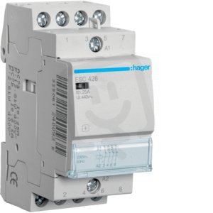 Stykač 25A, 4R, 230V AC /ES430/ HAGER ESC426