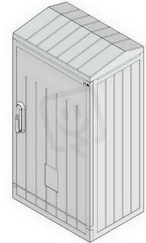 Distribuční rozvodnice KVR 0,630A, 400V, IP44, IK10, 780x535x320 ETI 001601601