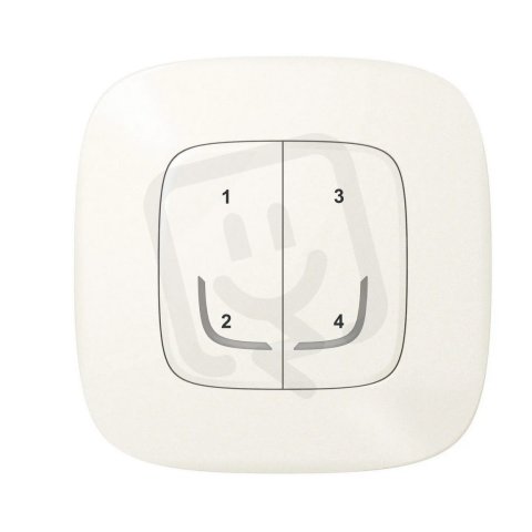 Valena Allure with Netatmo - bezdrátový ovladač scénářů ''1-4'', perleť LEGRAND