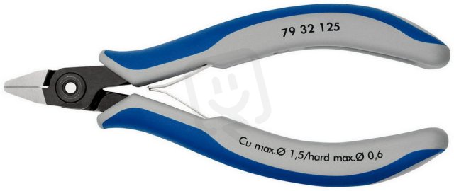 Přesné boční štípací kleště na elektroniku 125 mm KNIPEX 79 32 125