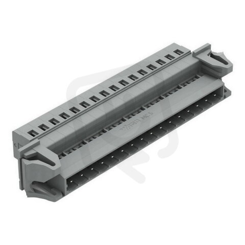 Konektor s pájecími piny CAGE CLAMP 2,5mm2 šedá 16pól. WAGO 231-616/114-000