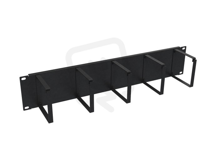 Vyvazovací panel 19" 2U BK ocelový VP-05 SOLARIX 80191061