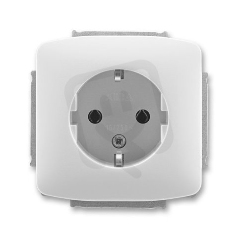 ABB Tango 5518A-A3449 SX Zásuvka jednonásobná s ochrannými kontakty (podle DIN)