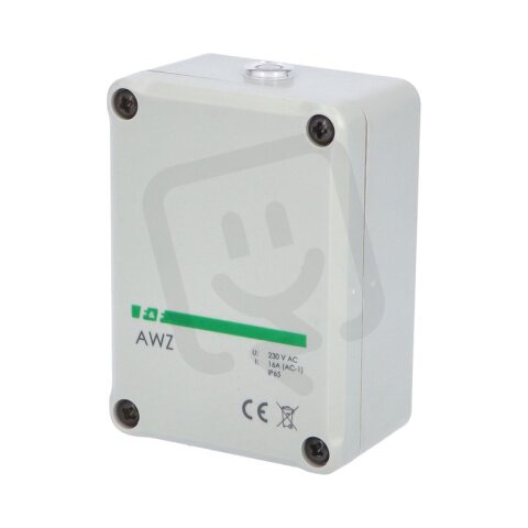 Soumrakový spínač FiF AWZ, 2-1000lux, 16A, 230V, IP65, na povrch F&F 1000906