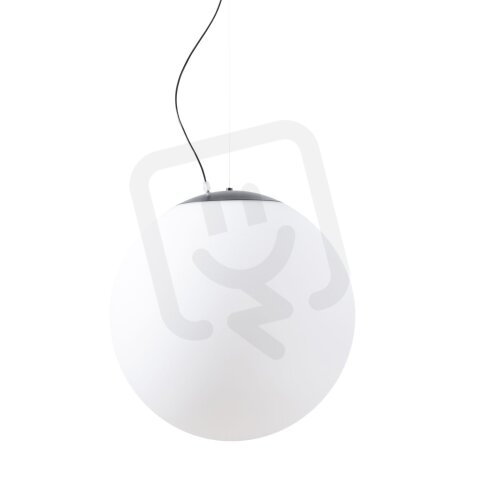 Závěsné LED svítidlo se skleněným stínidlem OSMONT ADRIA L4 HP 59W IP40 3K černá