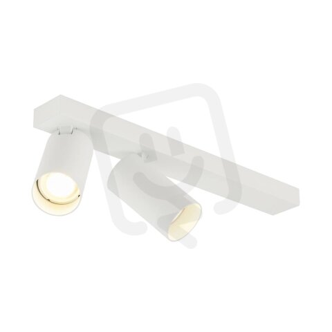 KAMI stropní přisazené svítidlo, double, long, 2x max. 10 W, GU10, bílá