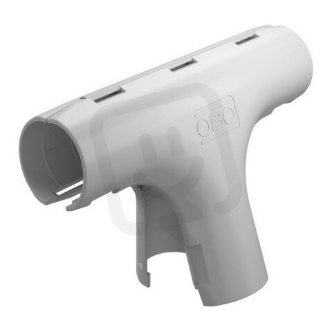 OBO 3000 TMS M25 LGR Quick Pipe díl T, M16, světle šedá, Polypropylen