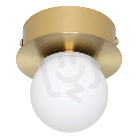Nástěnné/stropní svítidlo MOSIANO LED mosaz/bílá 1X3,3W IP44 EGLO 900658