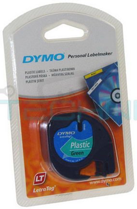 S0721590 59425 DYMO páska LETRA TAG samolepicí plastová šíře 12mm,návin 4m