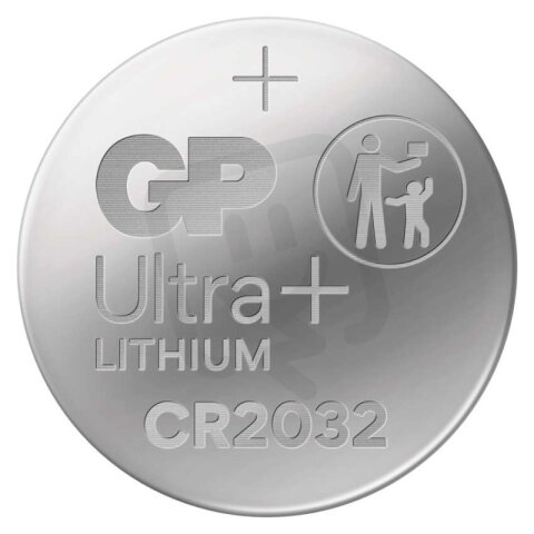 Lithiová knoflíková baterie GP Ultra plus CR2032, 4+1 ks GP BATTERIES B15325UP