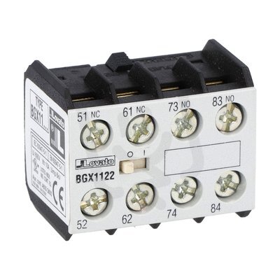 Lovato 11BGX1122 Pomocný kontakt 2NA+2V