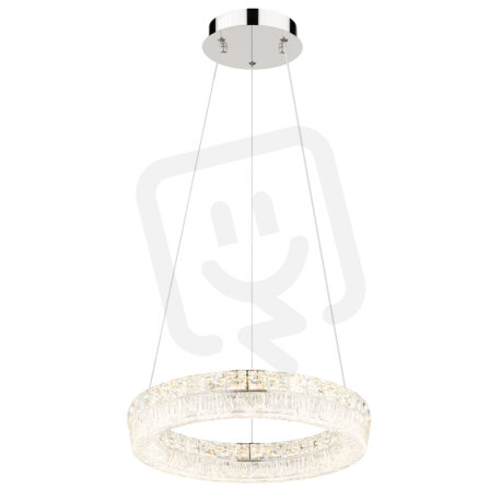 Závěsné svítidlo LAUREL chrom LED 24W 230V, 216-2200lm,2700-6000K GLOBO 67387-24