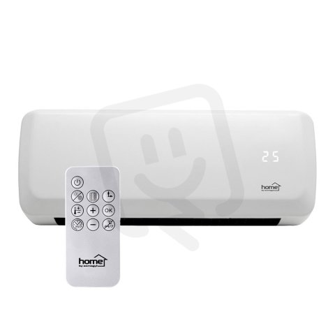 PTC nástěnné topidlo s LED displejem a DO, 1000W/2000W FK TECHNICS 5003858
