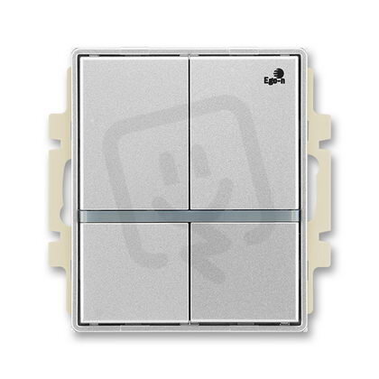 ABB Time,Ego-N 3271E-A48900 08 Snímač tlačítkový,dvojnásobný (Ego-n)