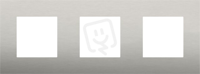 3-rámeček Pure-STAINLESS STEEL NIKO 150-76700