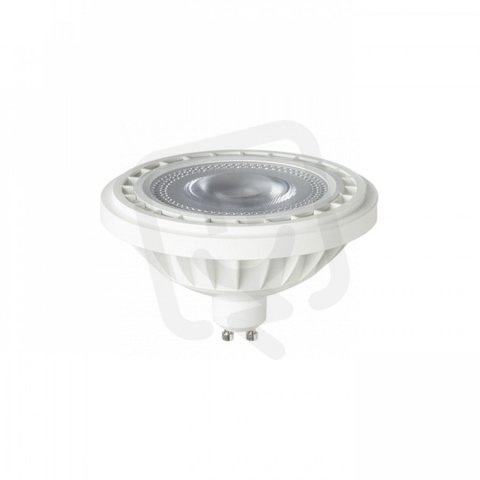LED ES111 bílá 230V LED GU10 12W 45° 3000K RENDL G12723