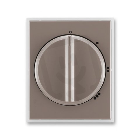 Kryt spínače s otoč ovladač pro 3stup 3294E-A00170 26 lungo/mléčná bílá Time ABB