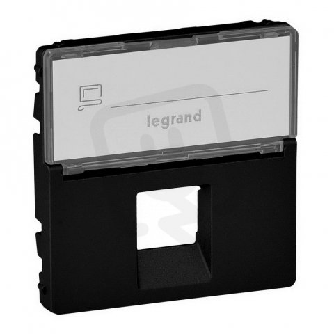 VALENA LIFE KRYT ZÁSUVKY 1XRJ45 ČERNÁ LEGRAND 756472