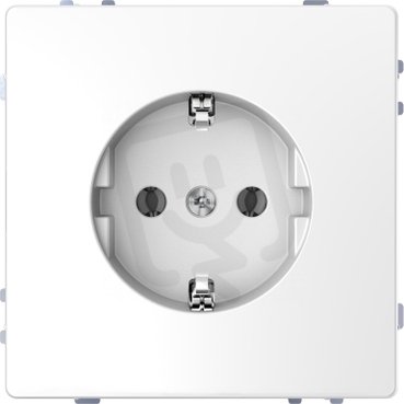 Merten Zásuvka 250V SCHUKO šroubová D-Life Lotos White SCHNEIDER MTN2400-6035