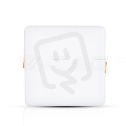 12W LED Adjustable Panel SAMSUNG CHIP Square 3000K , VT-610SQ V-TAC SKU730