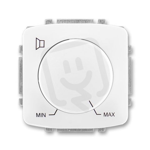 Regulátor hlasitosti 100 V, s krytem 5016A-A10100 B bílá Tango ABB