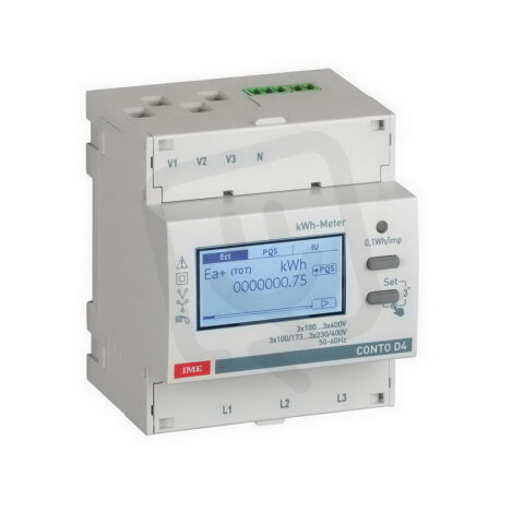 IME ELEKTROMĚR 1F/3F POLOPŘÍMÝ RS485 DVOUTARIFNÍ LEGRAND CE4TBDTCL1