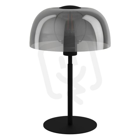 Stolní svítidlo SOLO 2 1xE27 černá/černá-transparent 40W IP20 EGLO 900141