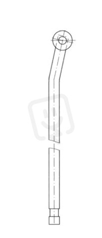 Lidokov 01.001.002 Táhlo LK 8mm (nad 600mm)