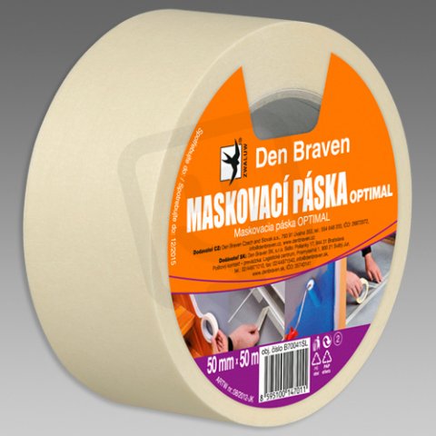 DenBraven B7021SL Maskovací krepová páska 30mm x 50m OPTIMA