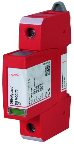 Svodič přepětí DEHNguard S 1-pólový, Uc 75V AC 952080