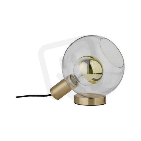 Stolní lampa Esben 1-ramenné čiré sklo/mosaz kartáčovaná 797.27 PAULMANN 79727