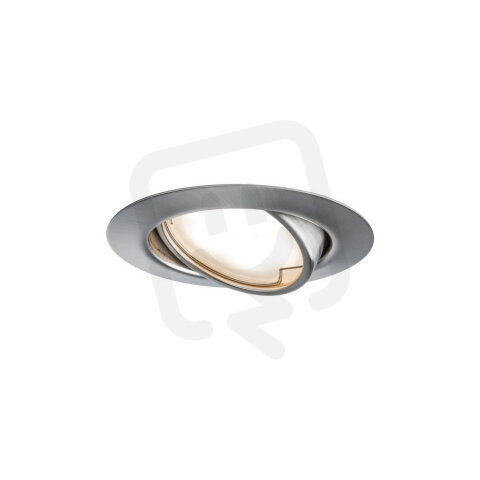 Vestavné svítidlo LED Base kruhové 1x5W kov kartáčovaný výklopné 934.14 93414