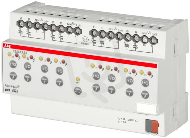 ABB 2CDG110059R0011 Řadový elektronický spínací akční člen 8násobný, 1 A