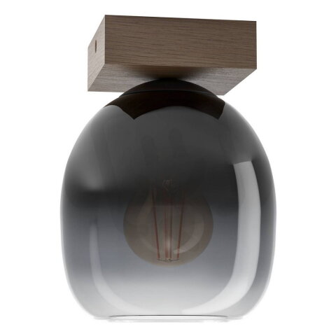 Stropní svítidlo FILAGO E27 černá/dřevo/černá 1X40W IP20 EGLO 900825
