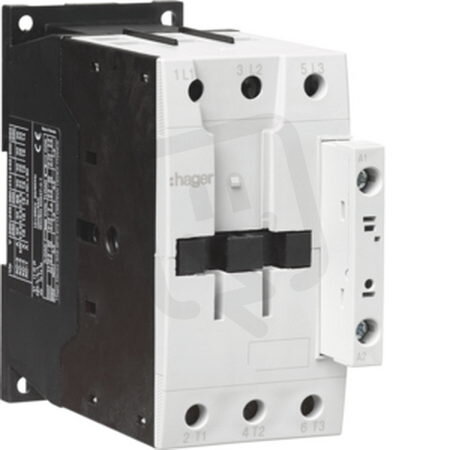 Výkonový stykač 3P, 72A/37kW (AC-3), 24 VDC HAGER EV072E