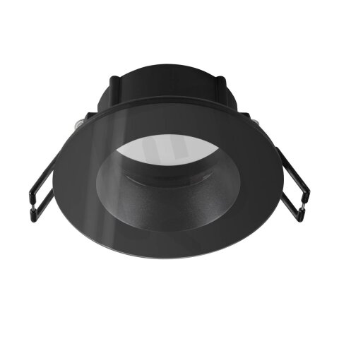 NEW TRIA 68 kroužek pro vestavbu do stropu D8,3 H3,55 cm IP 65 vč. skla černá